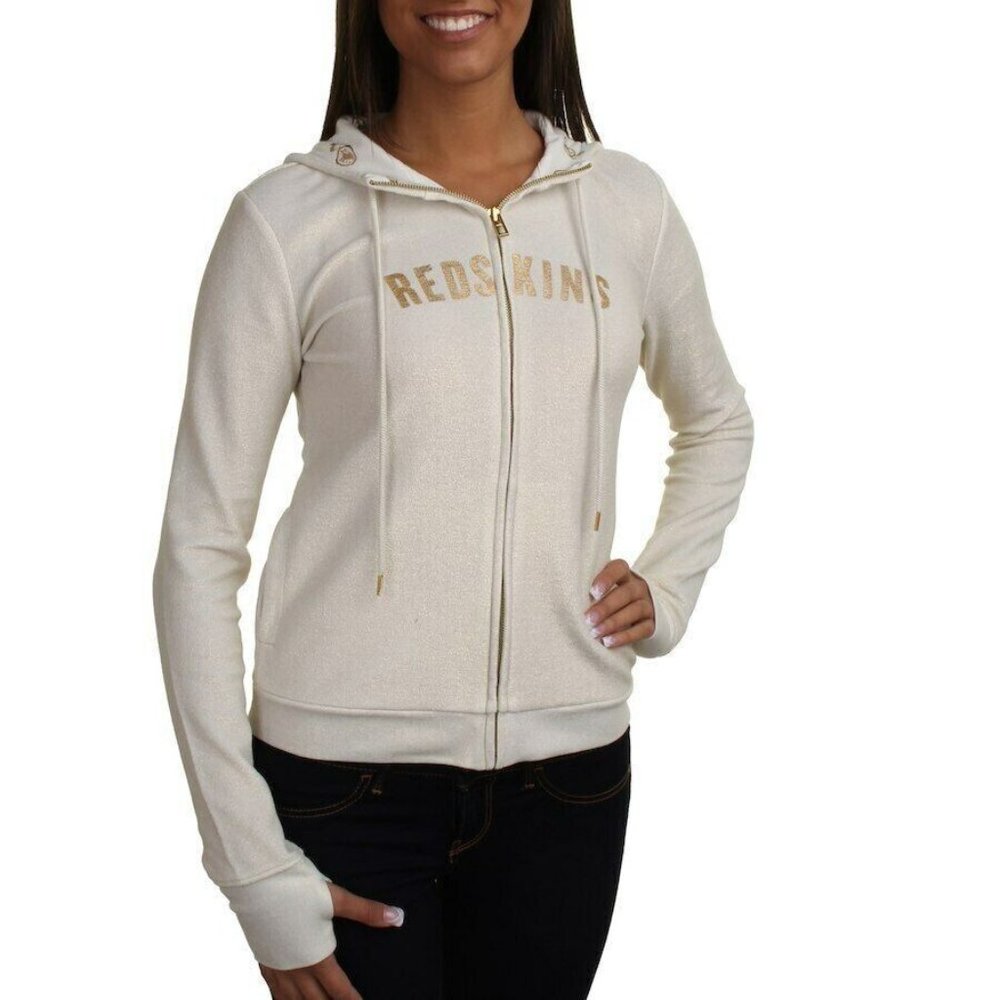 All Sport Couture Womens NFL Washington Redskins Play Action Hoodie New